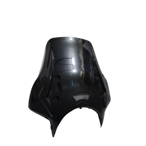 Black Polycarbonate Visor For Hunter 350 | Motocare