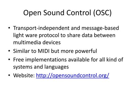 Open Sound Control 的图像结果