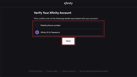 Verification Code Not Sent for Xfinity Account 的图像结果