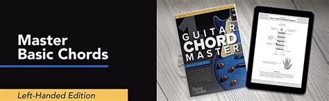Left-Handed Guitar Chord Master 1 Basic Chords: Step-by-Step Exercises ...