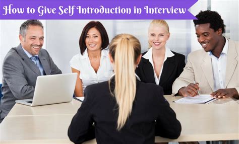 Self Introduction for Job Interview 的图像结果