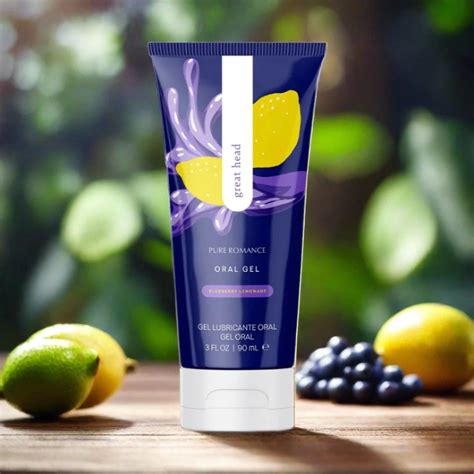 Great Head Gel - Blueberry Lemonade 3 oz - Relax Your Gag Reflex Gel ...