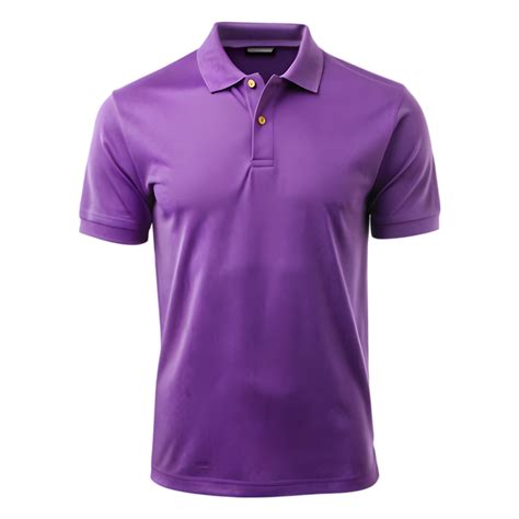 Purple Polo Shirt - Isolated on Transparent Background 46647989 PNG