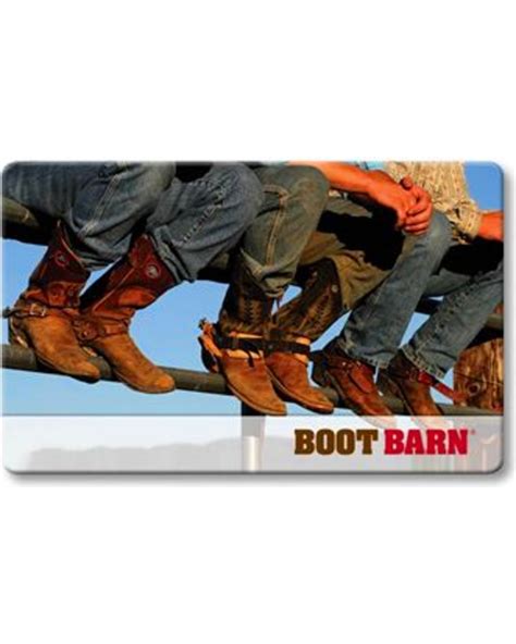 Gift Card For Boot Barn at Merrill Lavallee blog