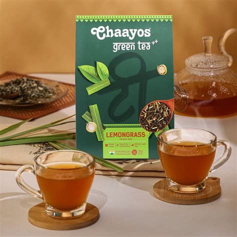 Buy Chaayos lemongrass Green Tea Online - Chaayos Bazaar