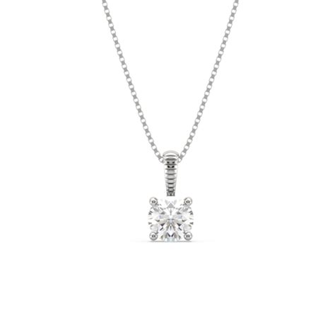 Petra Classic Diamond Solitaire Pendant – DIVAA by ORRA
