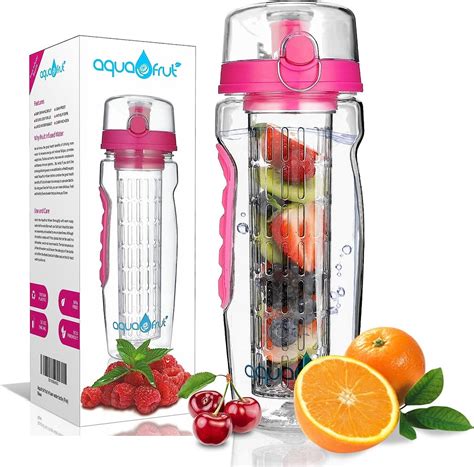 AquaFrut 32 OZ Fruit Infuser Water Bottles Sports Bottles ...