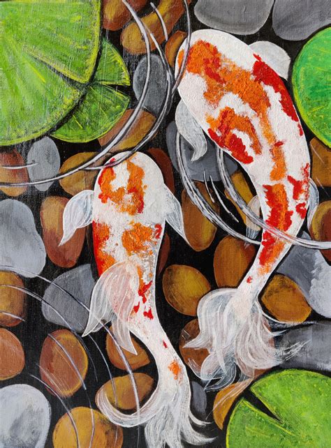 Koi Fish Art Paintings