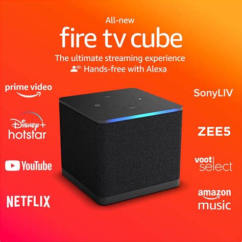 All-new Fire TV Cube | Hands-free streaming device with Alexa, Wi-Fi 6 ...