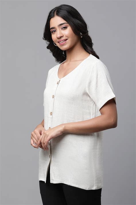 Buy Beige Casual Short Kurti Online for Woman | Shop for Aurelia
