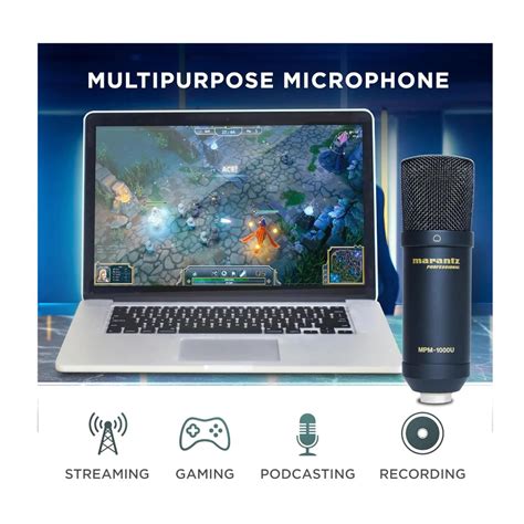 Marantz Professional MPM-1000U USB Condenser Microphone for DAW ...