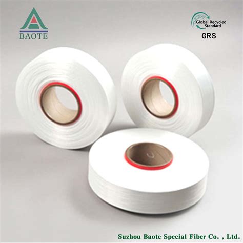 China Wholesale 100% Polyester 150d/72f AA Grade Grs Certificate Semi ...