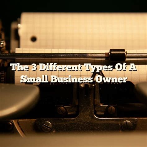 The Type of Small Business 的图像结果