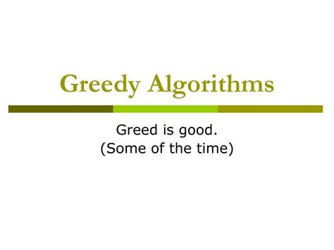 Image result for Greedy Algorithm in Daa