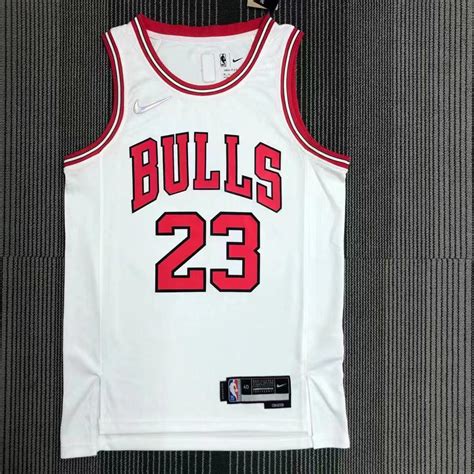 Men’s Chicago Bulls Jordan Jersey 75th Anniversary White Basketball ...