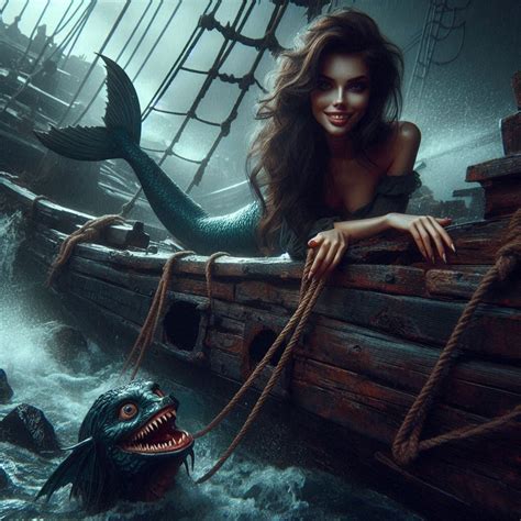 Download Ai Generated, Mermaid, Siren. Royalty-Free Stock Illustration ...