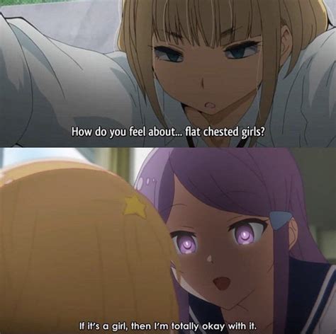 Flat Is Justice Anime Girl at Susan Cummings blog