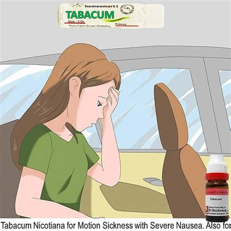 Natural Motion Sickness Treatment Homeopathic Medicines | Homeomart