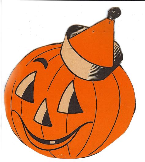 Vintage Halloween Clip Art Images
