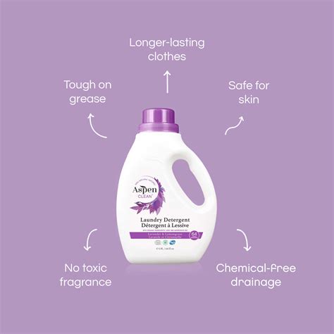 Natural Lavender Laundry Detergent: Eco - AspenClean