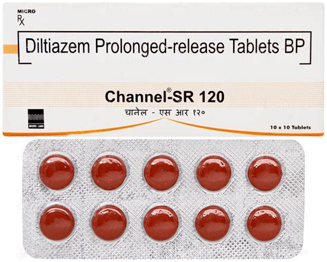 Channel Sr 120 Tablet Er 10 - Uses, Side Effects, Dosage, Price | Truemeds
