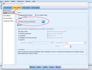 Generalized Linear Mixed Model with SPSS 的图像结果