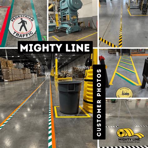 Mighty Line Floor Tape Testimonial of Cotewell & Dematic