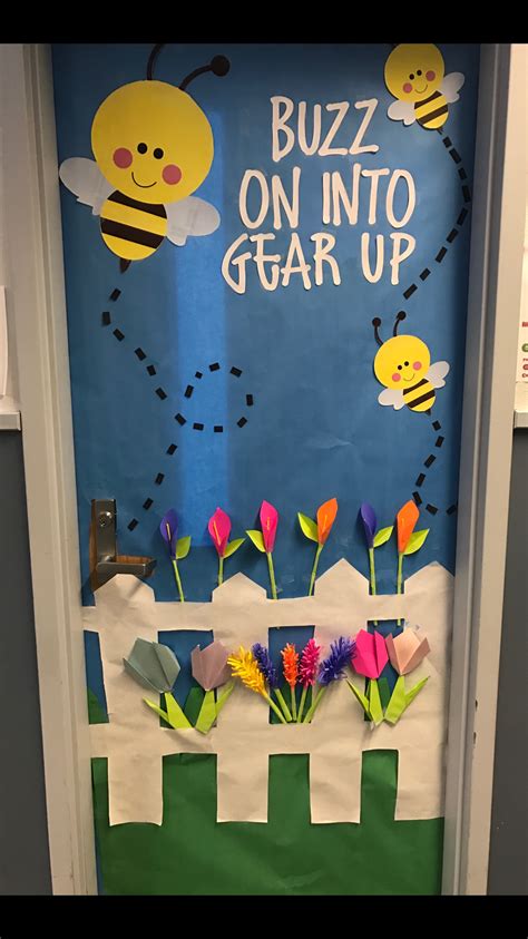 School Door Decoration Ideas Spring