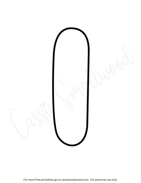 Capital Letter I Bubble Letter