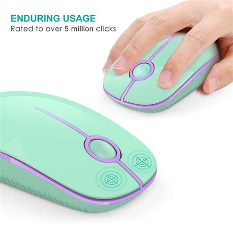 Buy Jelly Comb Wireless Mouse,2.4G Slim Portable Computer Mice with ...