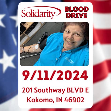 Solidarity Blood Drive | Solidarity Community Federal Credit Union