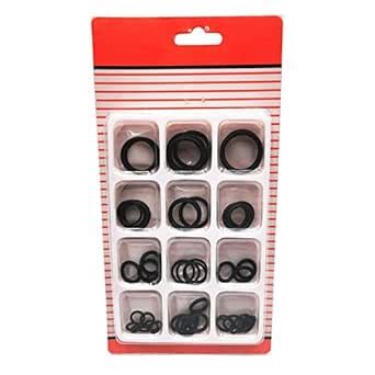 SAZ DEKOR 50x Universal Rubber O Rings Kit for Faucet Pipe Shower Head ...