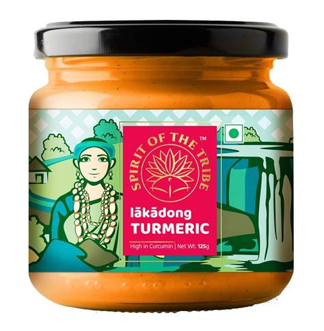 Spirit of the Tribe Lakadong Turmeric/ Haldi Powder| 125g | Sourced ...