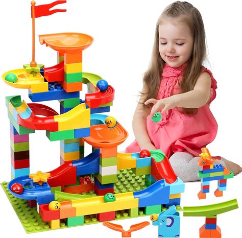 Marble Run Building Blocks: Upgrade Marbles Launcher India | Ubuy
