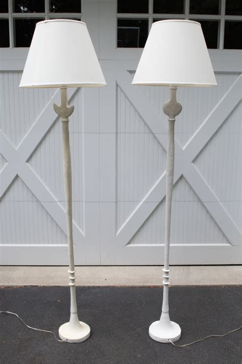 Alberto Giacometti | WHITE-PAINTED FLOOR LAMPS | MutualArt