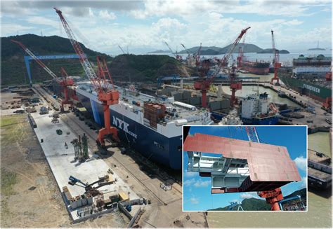 中远海运重工有限公司 基层动态 舟山中远海运重工完成首个汽车滚装船脱硫改装项目
