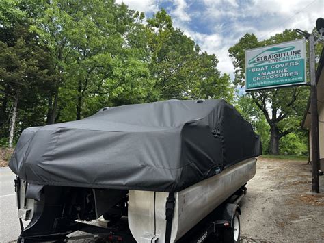 Custom Boat Covers - Straightline Aurora Canvas