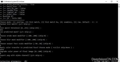 Deepfacelab Tutorial 2021 的图像结果