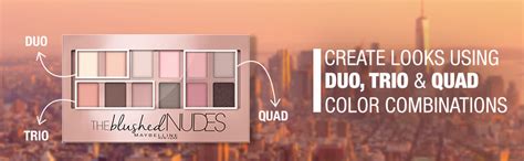 Buy Maybelline New York The Blushed Nudes Palette Eyeshadow, 9g Online ...