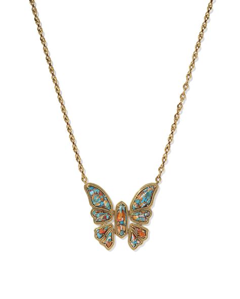 Vintage Butterfly Necklaces