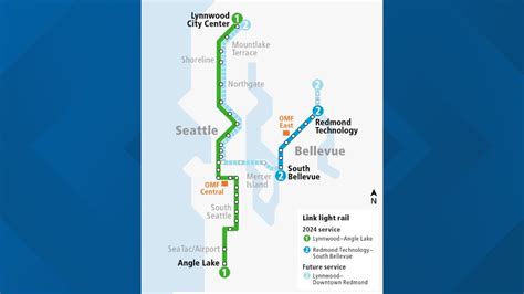 Lynnwood light rail service will begin on August 30 | king5.com