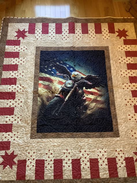 Pin by Annette Vollenweider Rink on Quilts of Valor | Panel quilt ...
