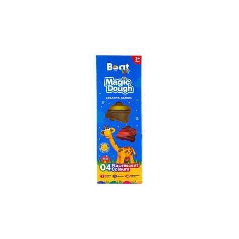 Magic Modelling Dough - 4 Shades (All Fluoroscent Colors) - Ban Labs ...
