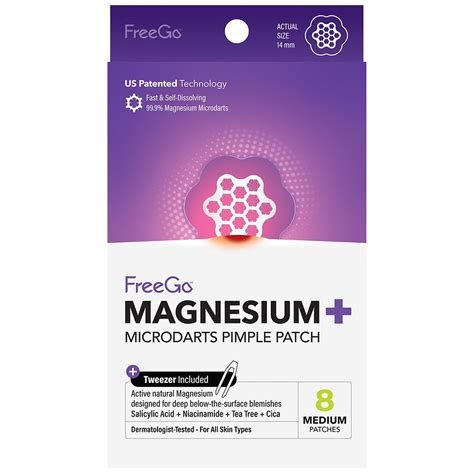 FreeGo Magnesium+ Microdarts Acne Patch | Walgreens
