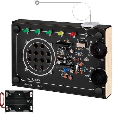 Buy DIY Radio FM Receiver Kit - MakerFocus Digital Radio Build ...