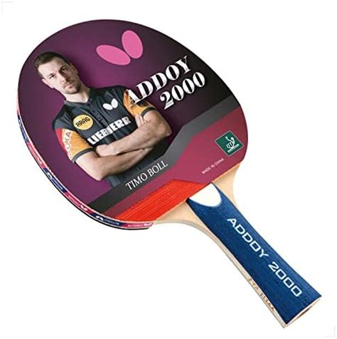 Butterfly Addoy Table Tennis Racket - Ittf Approved Ping Pong Paddle ...