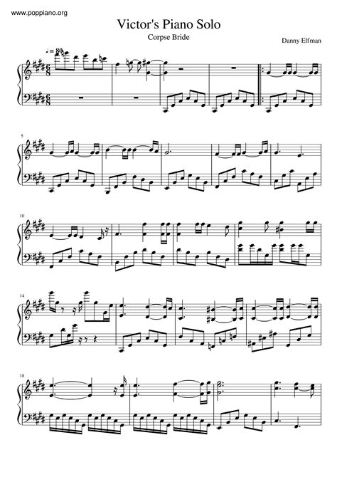 The Corpse Bride Piano 的图像结果