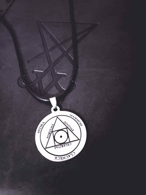 Alchemist Wealth Sigil Pendant – The Order