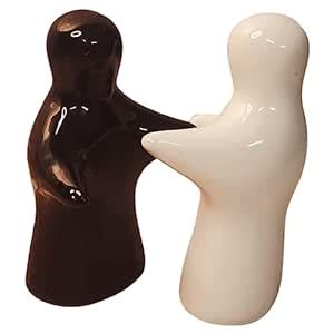 Buy Dining Hugging Couple Ceramic Salt & Pepper Shaker Online at Low ...