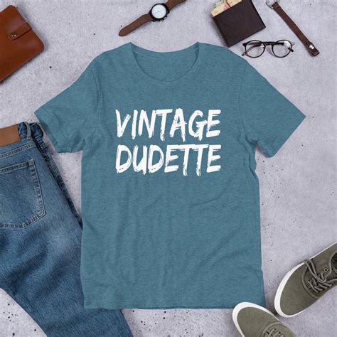 VINTAGE DUDETTE Unisex Tee T-shirt, 1960s 1970s Slang, 1960s 70s Kids ...